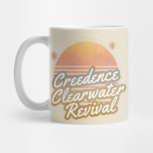 ccr ll retro 80s moon Mug